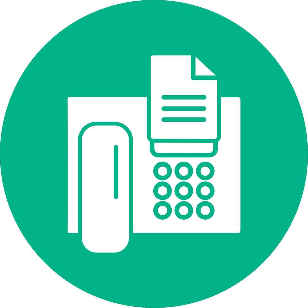 Fax Vector Icon