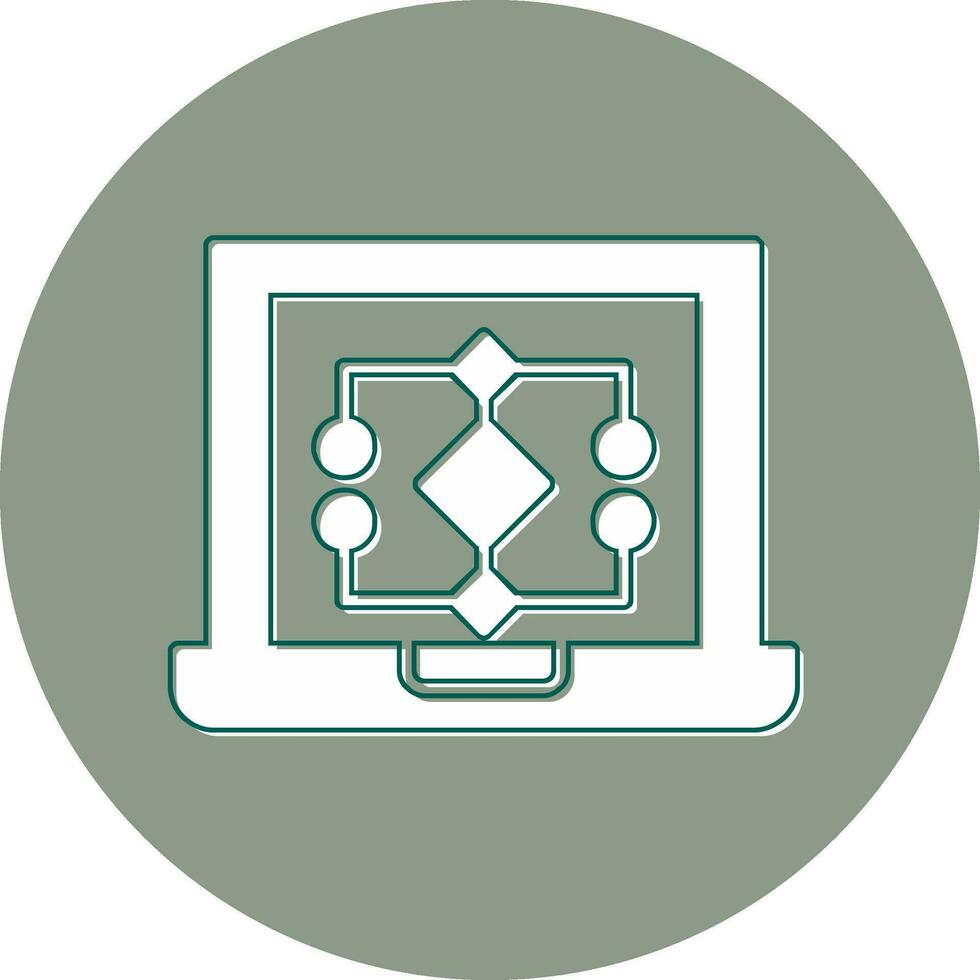 Data Model Vector Icon