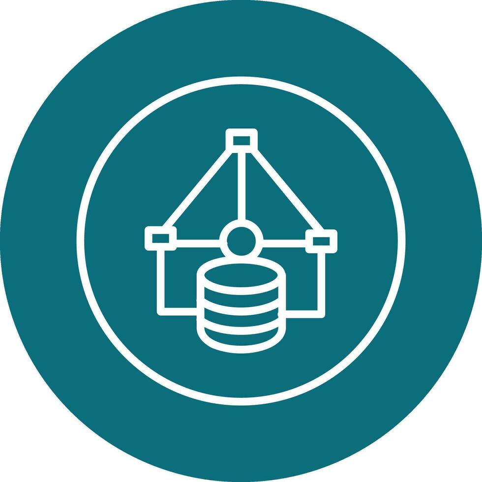 Data Model Vector Icon