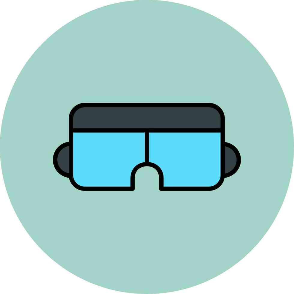 Smart Glasses Vector Icon