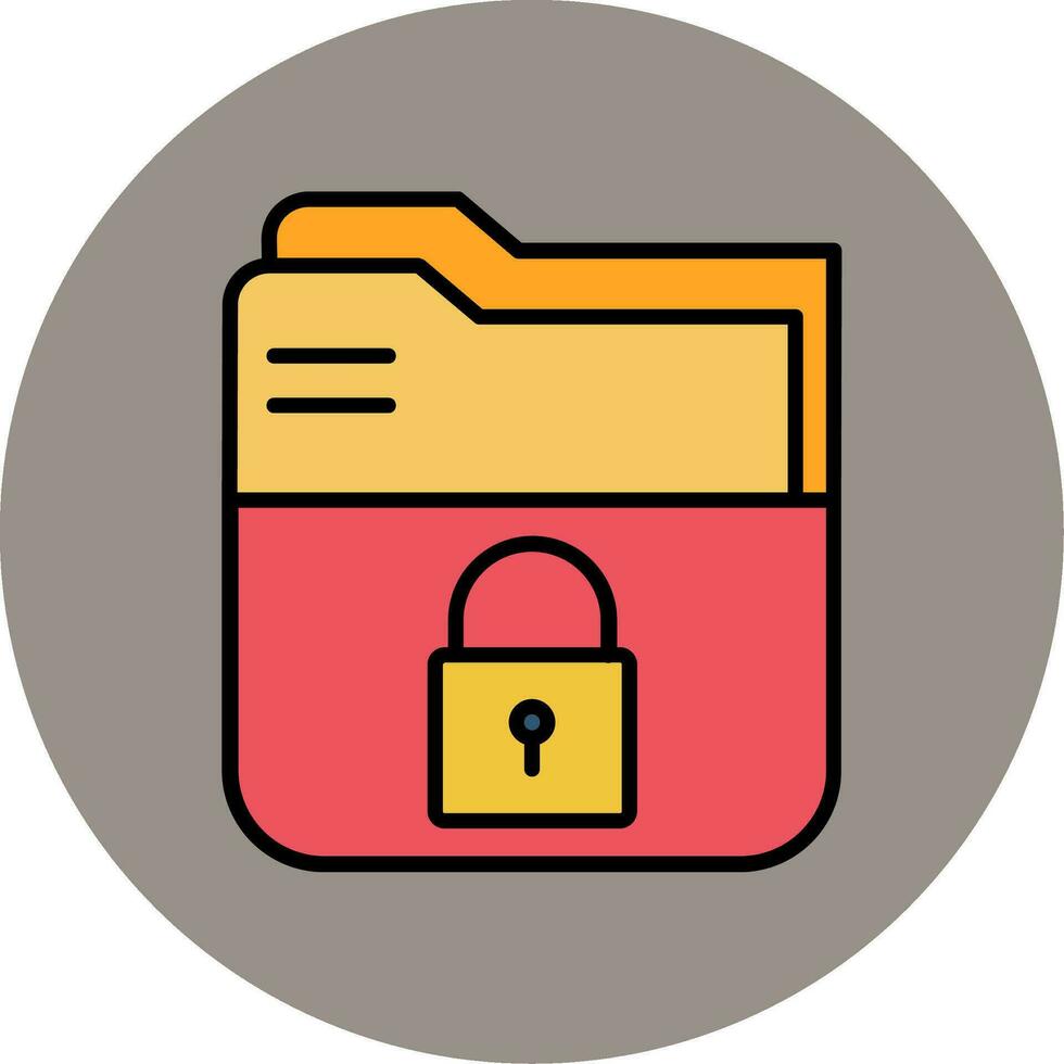 Data Encryption Vector Icon