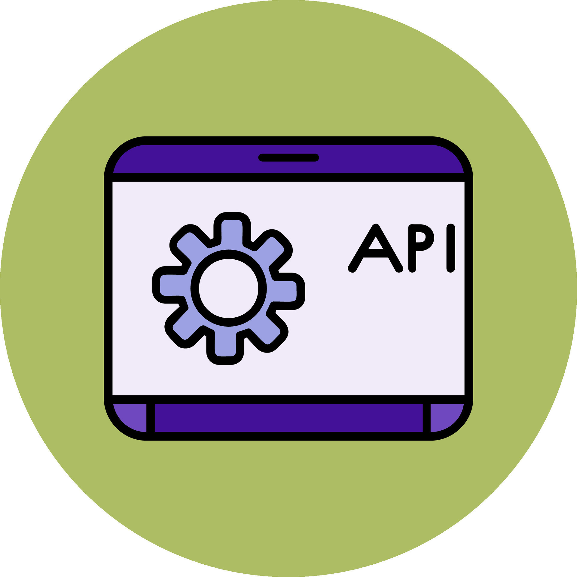 Api Vector Icon 37016296 Vector Art at Vecteezy