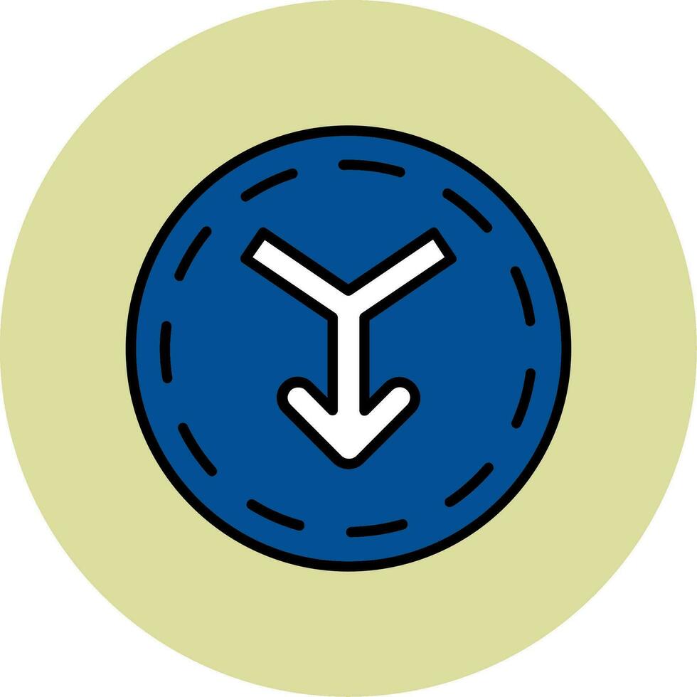 Merge Vector Icon