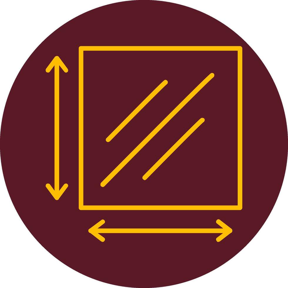 Dimension Vector Icon