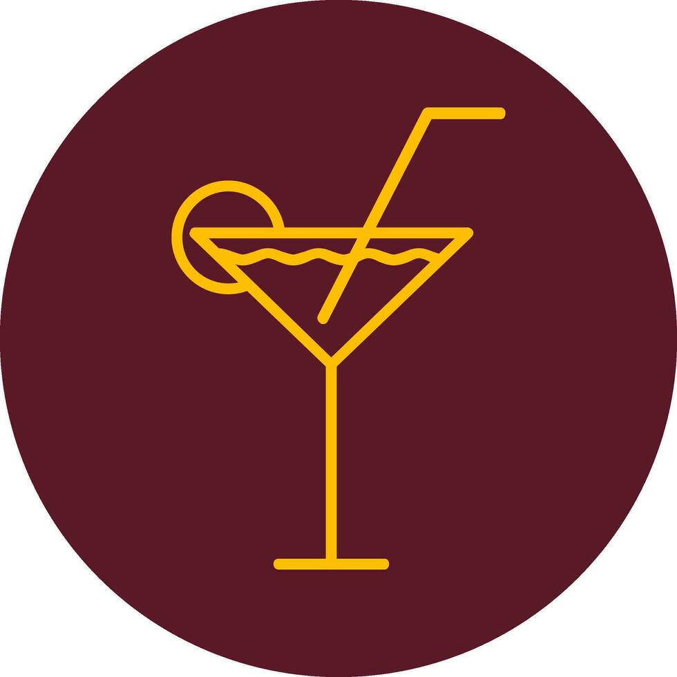 Cocktail Vector Icon