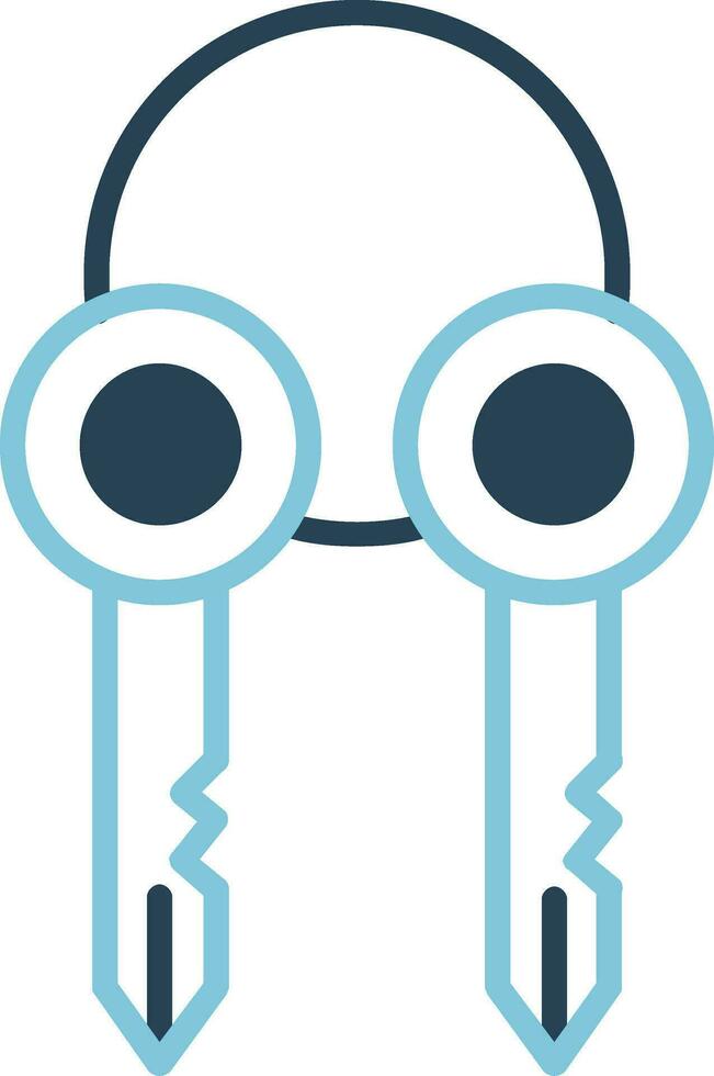 Surrogate Key Vector Icon