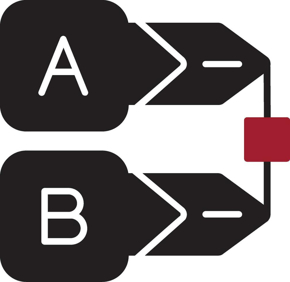 icono de vector de diagrama