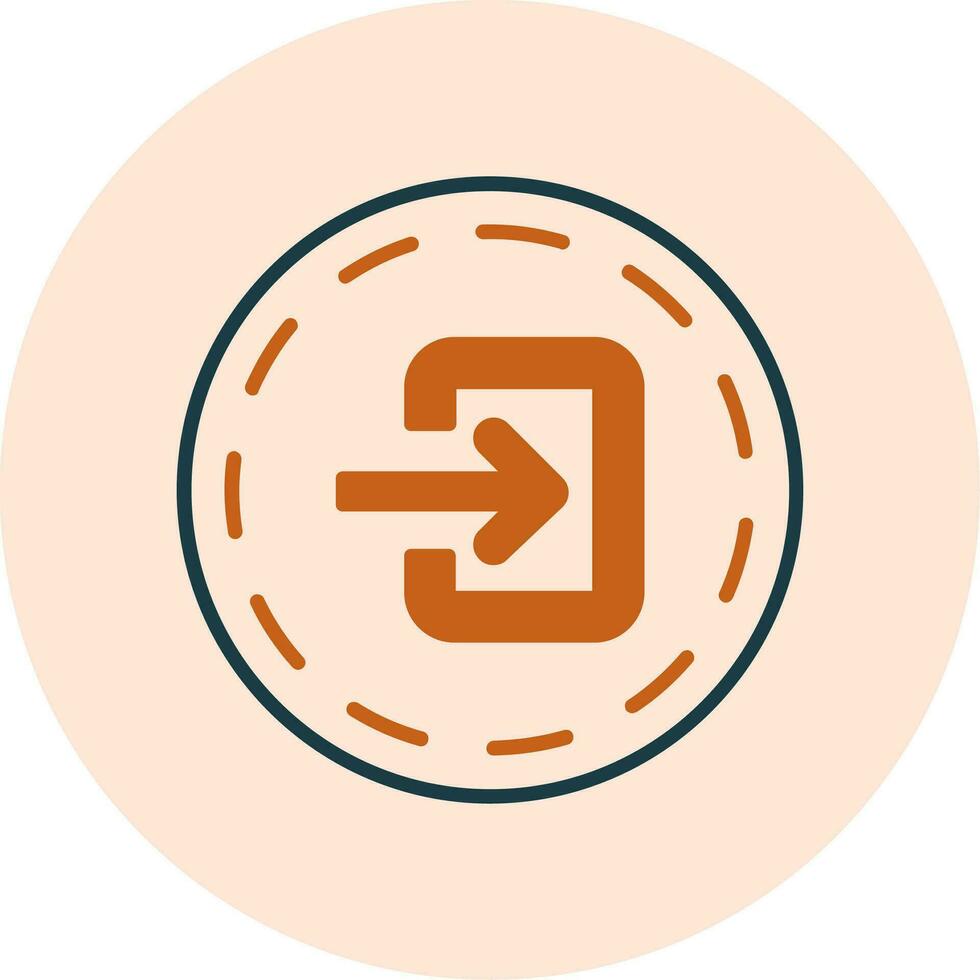 Log In Vector Icon