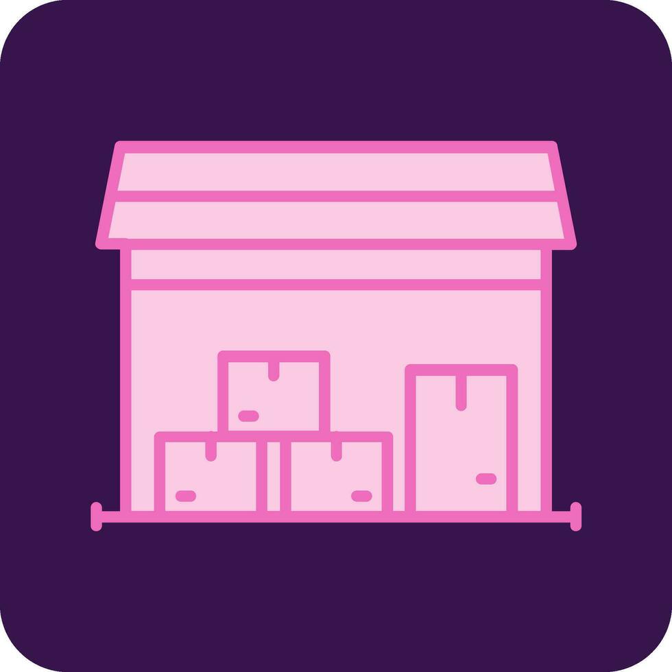 Warehouse Vector Icon