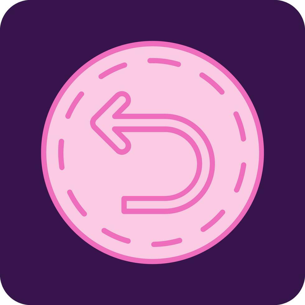Back Arrow Vector Icon