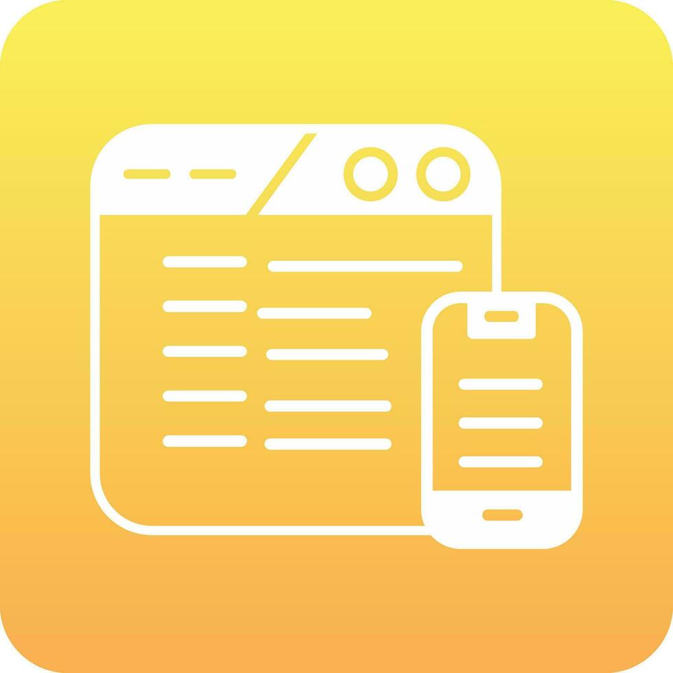 Responsive Vector Icon
