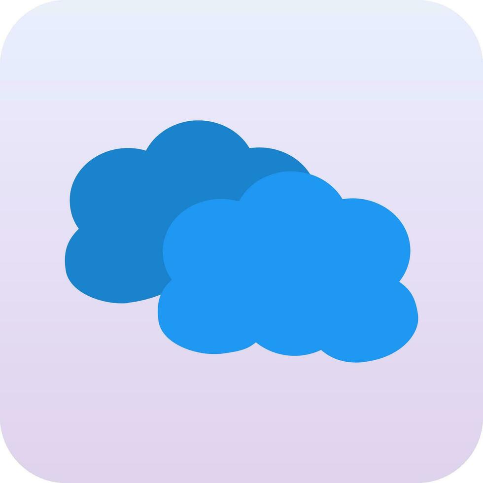 icono de vector de nube