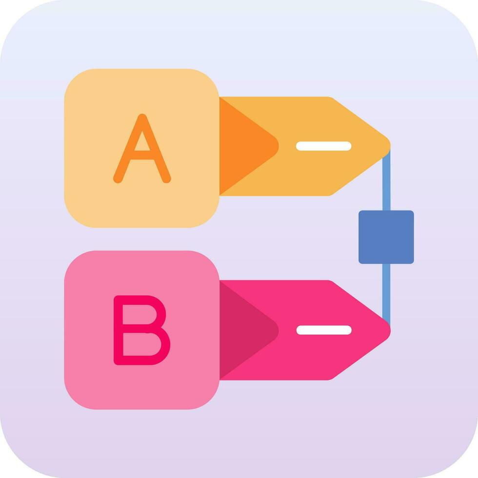 icono de vector de diagrama