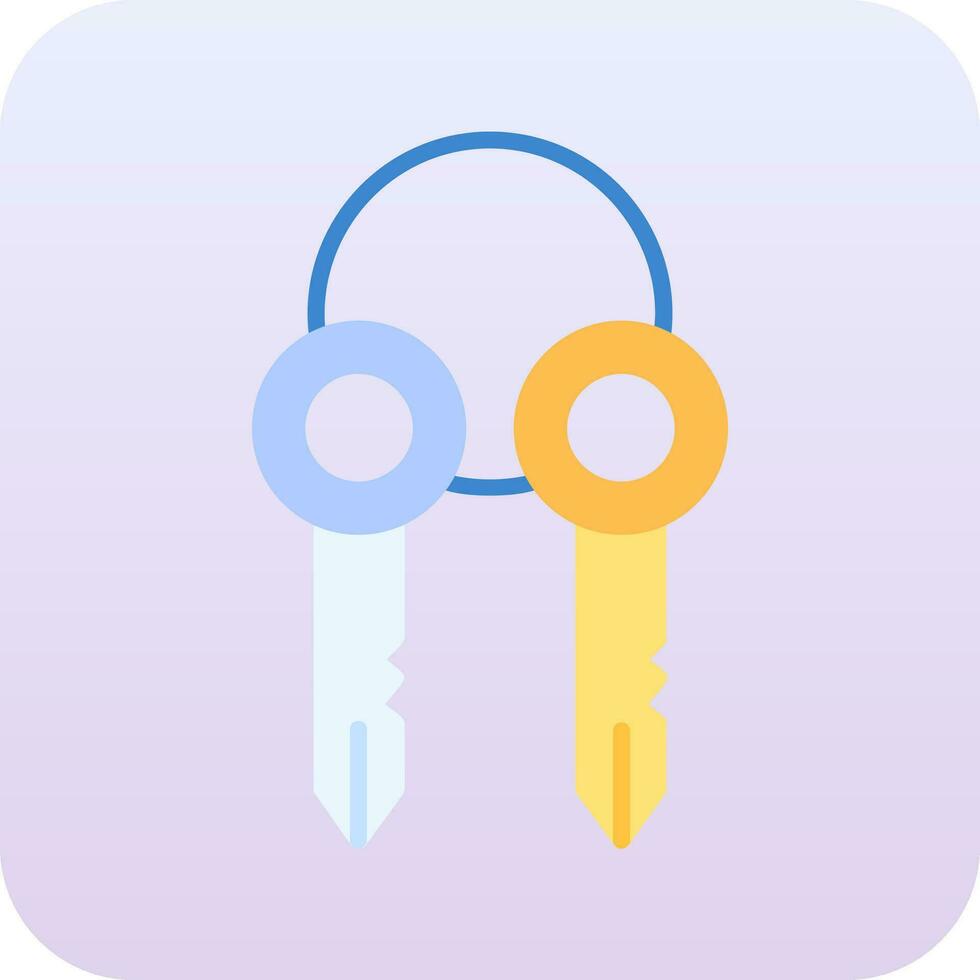 Surrogate Key Vector Icon