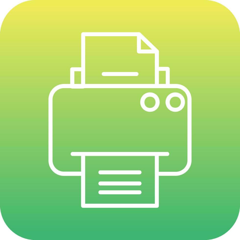 Printer Vector Icon