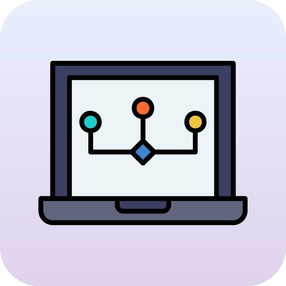 Data Modeling Vector Icon