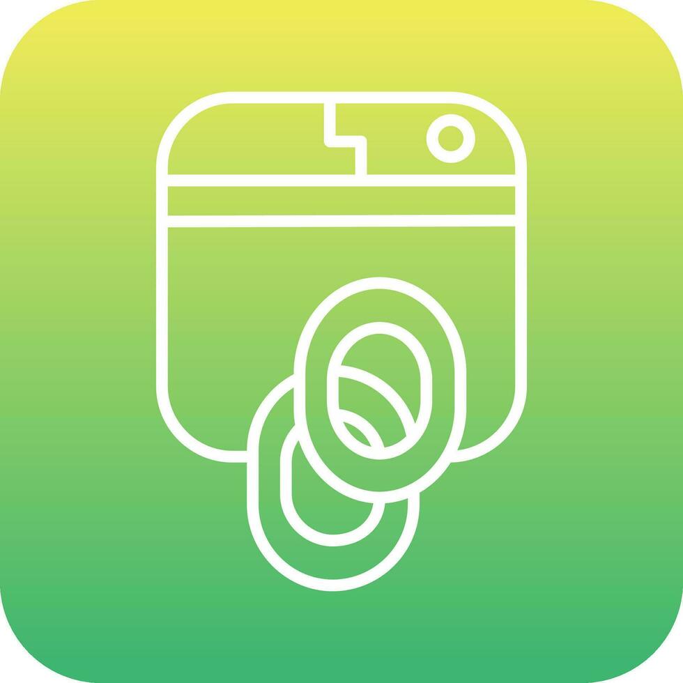 Backlink Vector Icon