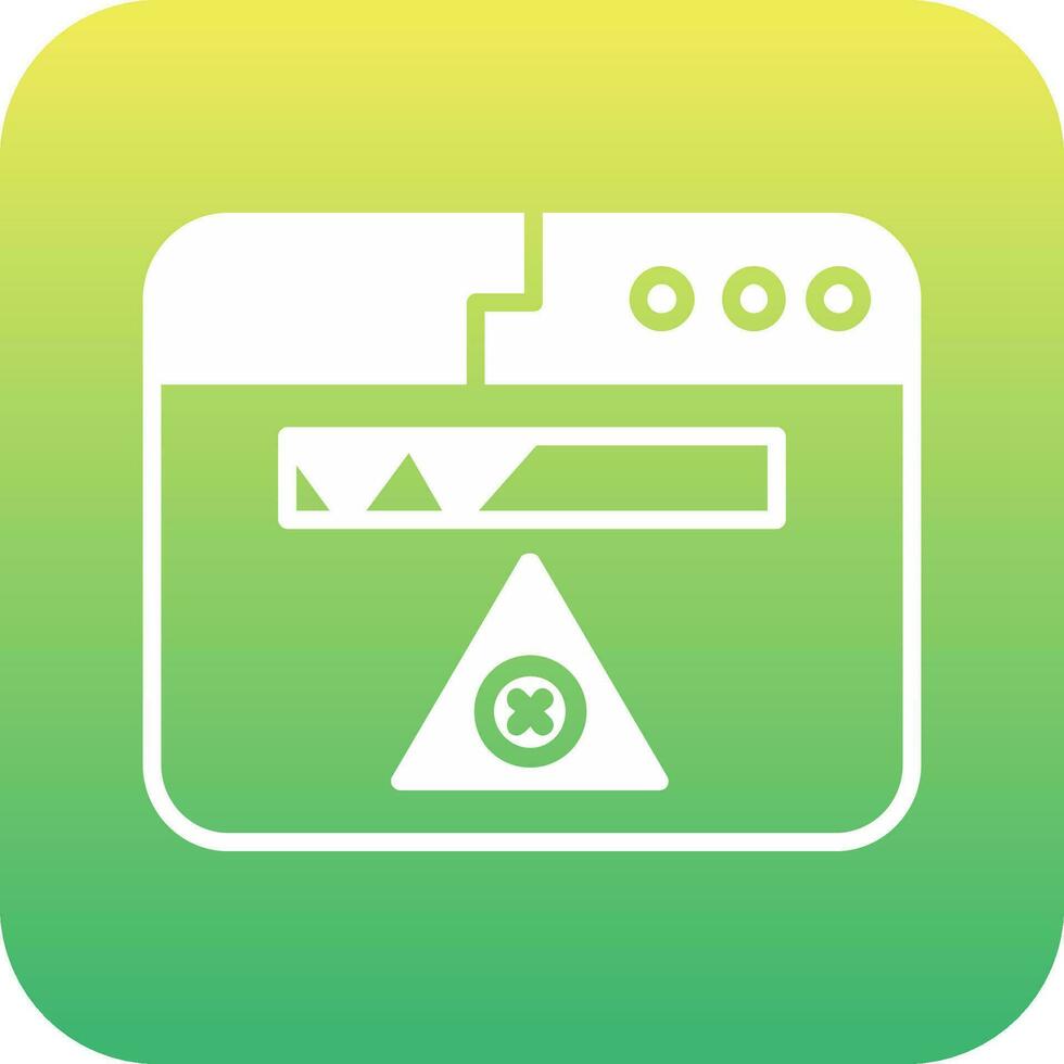 Error Vector Icon