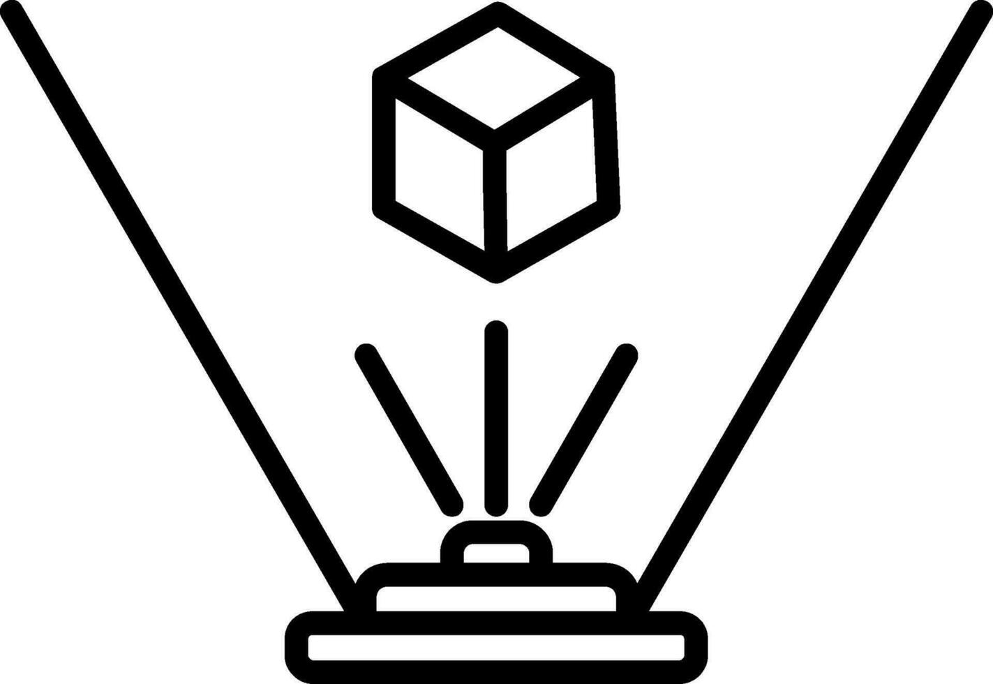 Hologram Vector Icon
