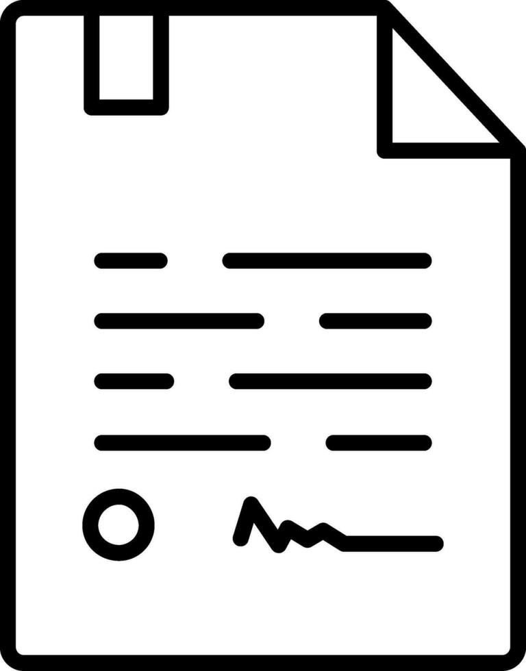 Contract Vector Icon