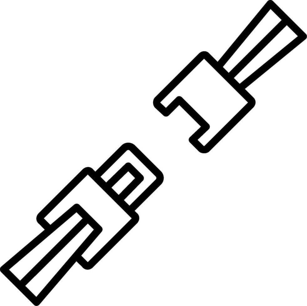 Seatbelt Vector Icon