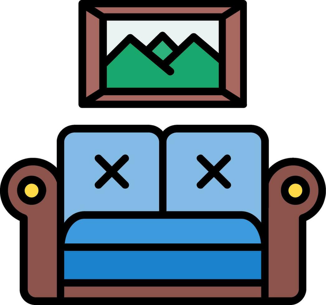 Sofa Vector Icon