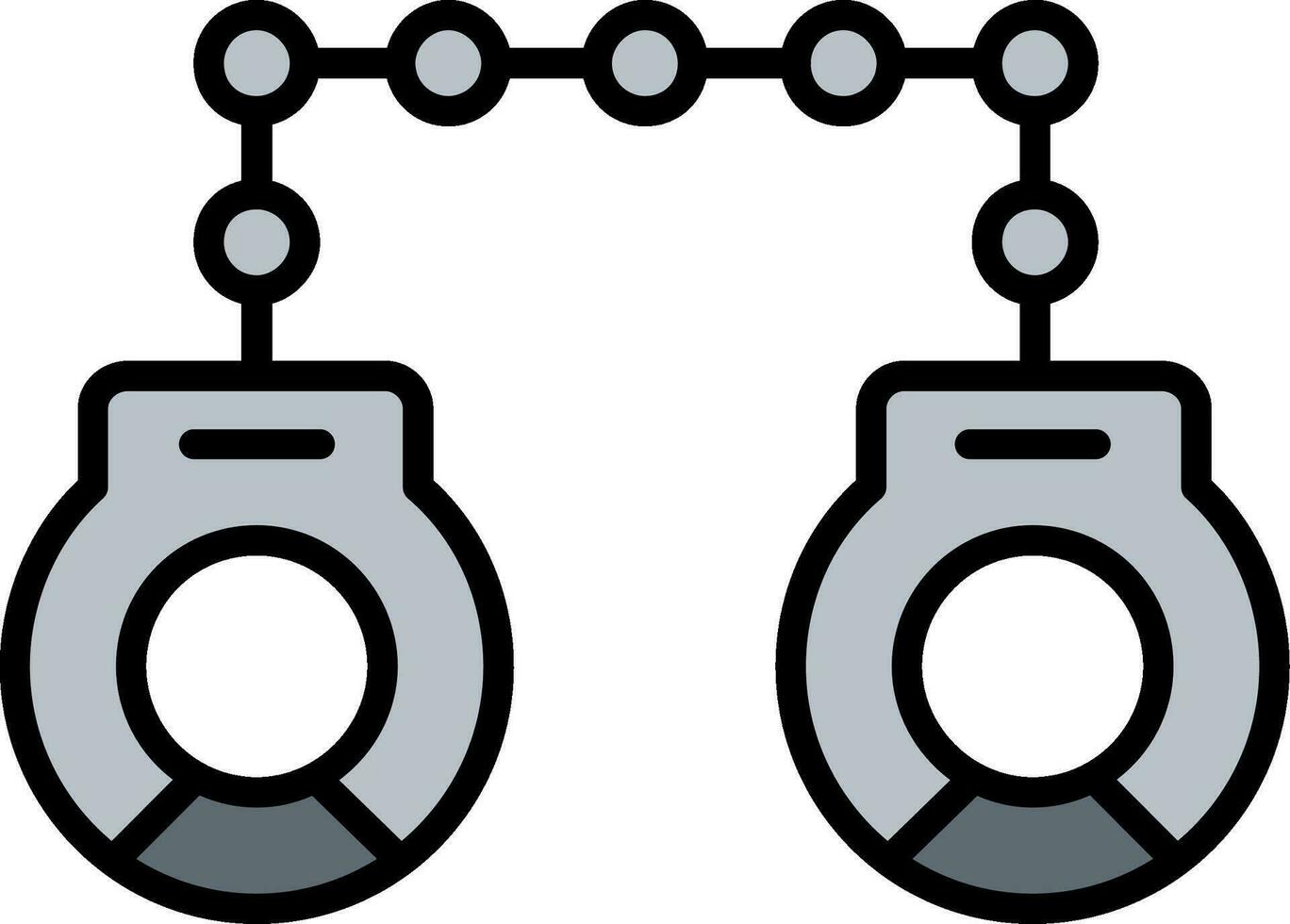 Handcuffs Vector Icon