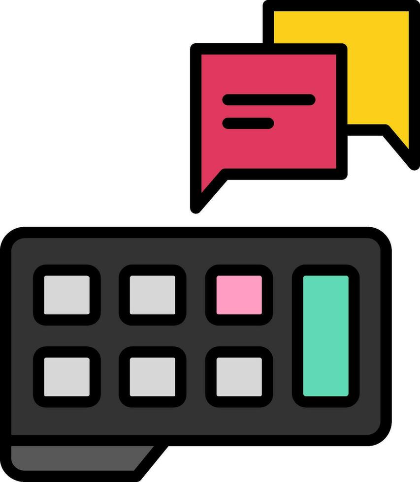 Keyboard Vector Icon