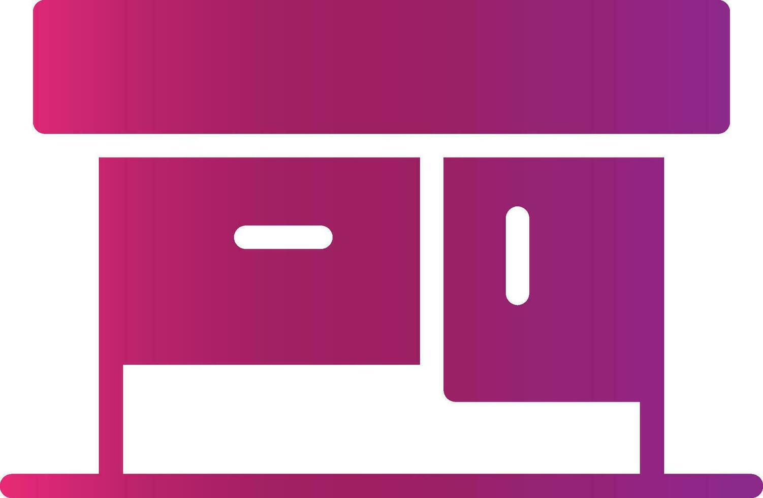 Desk Creative Icon Design vector