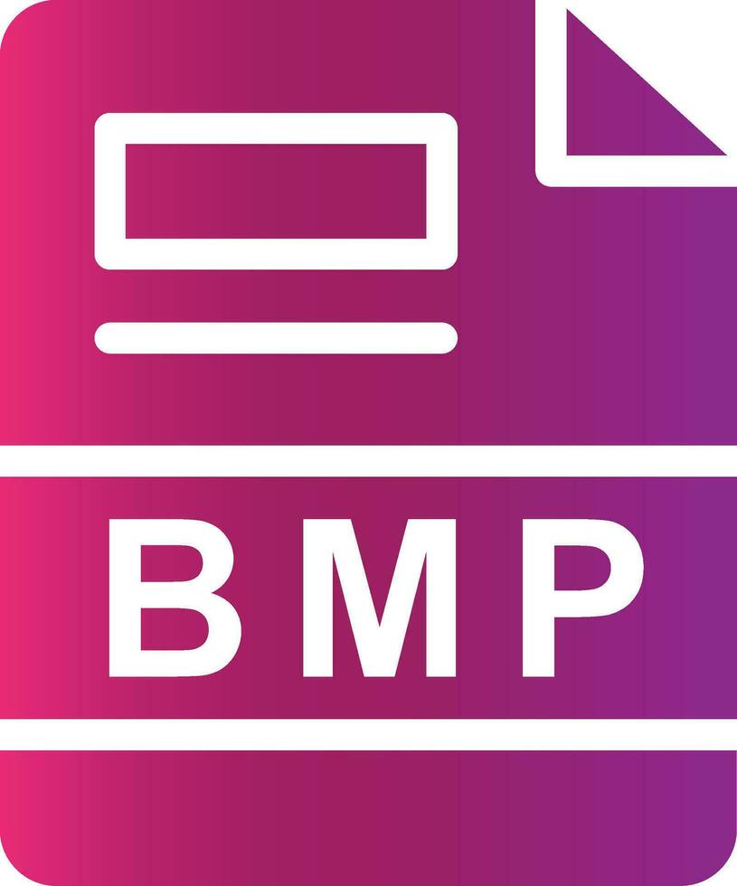 BMP Creative Icon Design vector