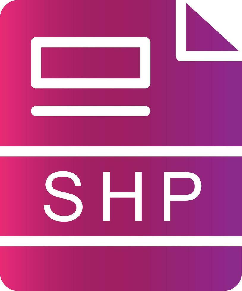 SHP Creative Icon Design vector
