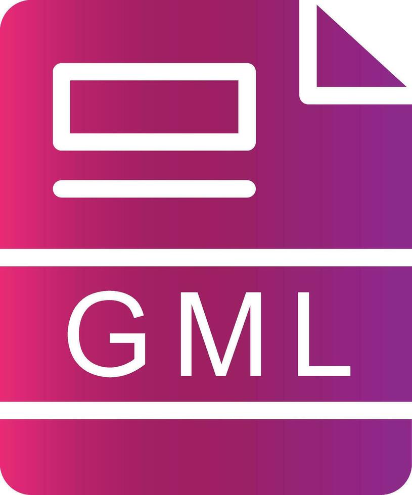 GML Creative Icon Design vector