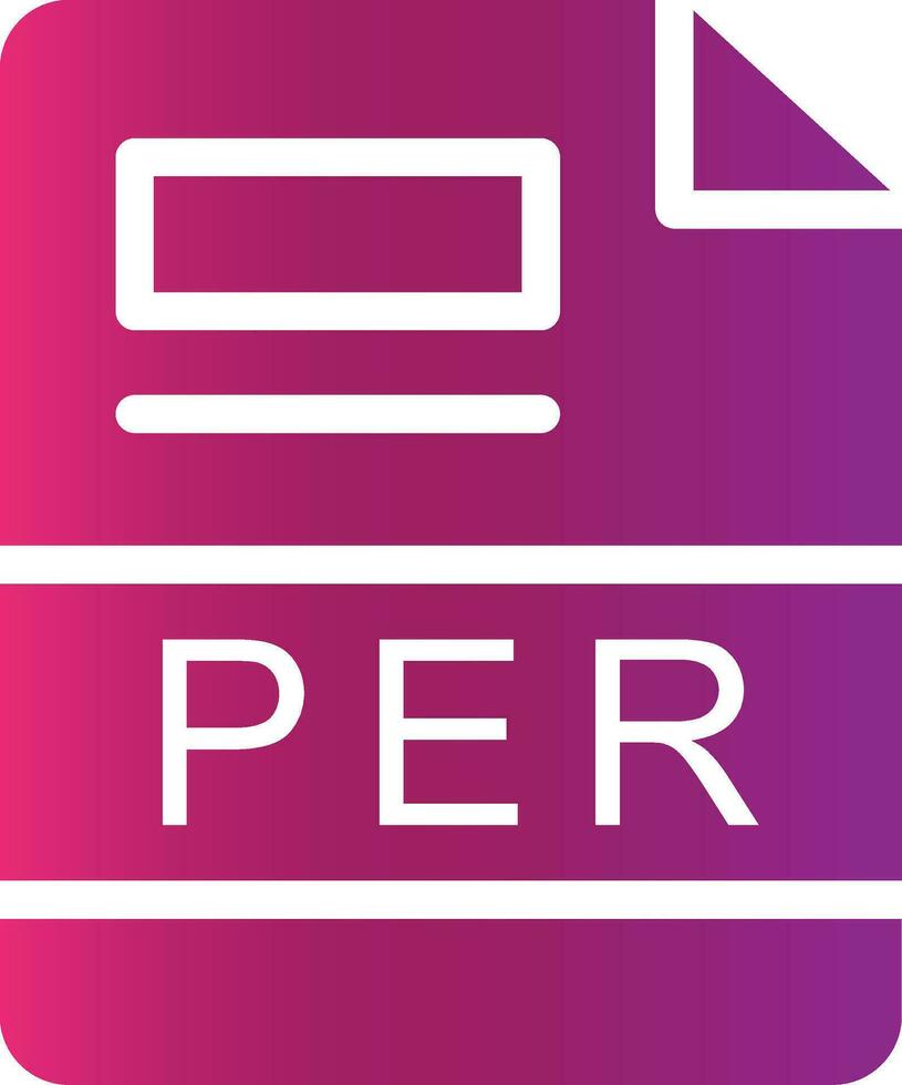 PER Creative Icon Design vector