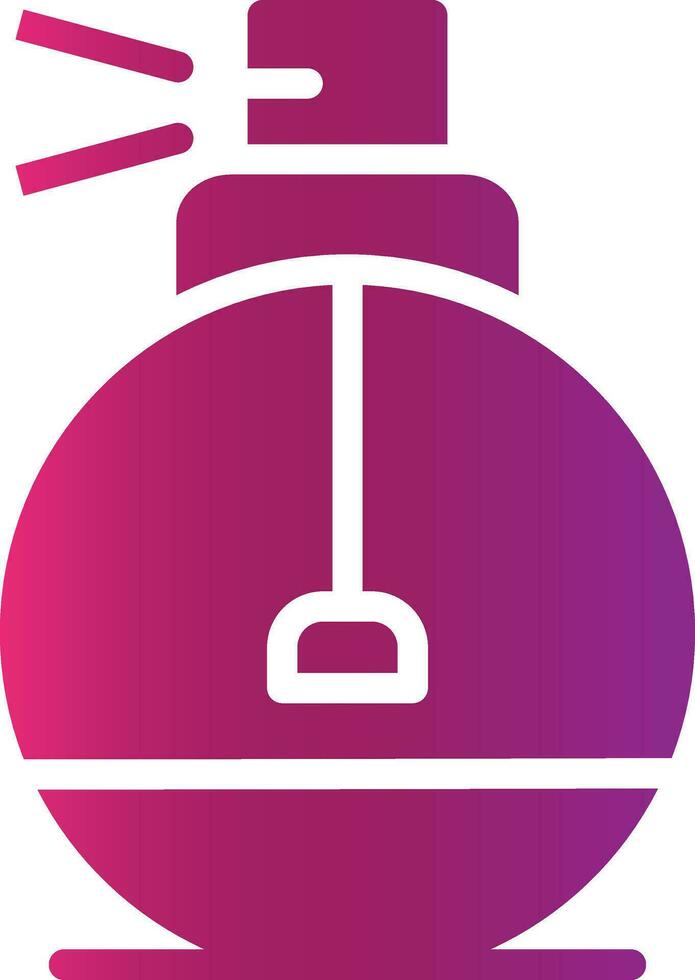 Perfume Creative Icon Design vector