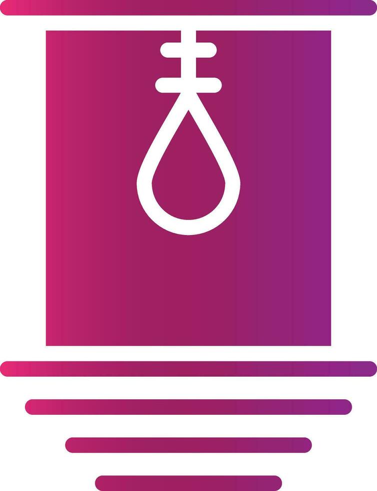 Glyph Gradient Design vector