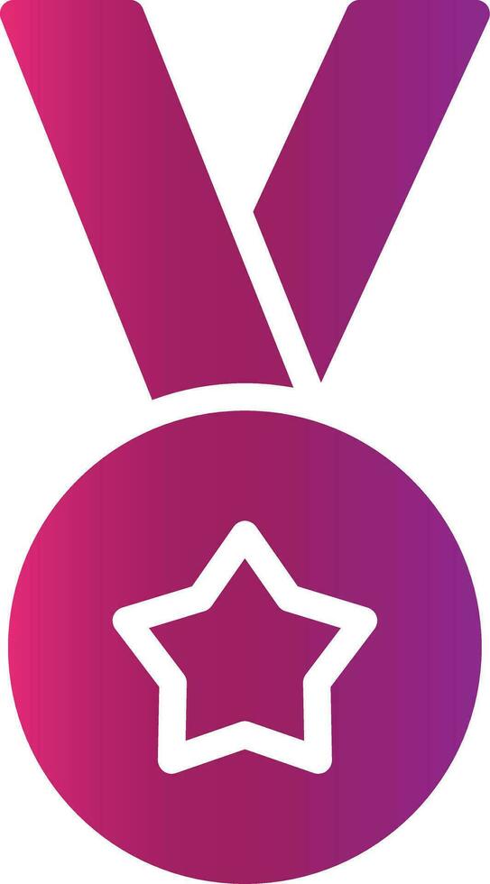 Glyph Gradient Design vector
