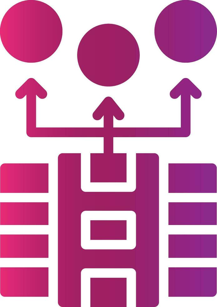 Crowdfunding Creative Icon Design vector