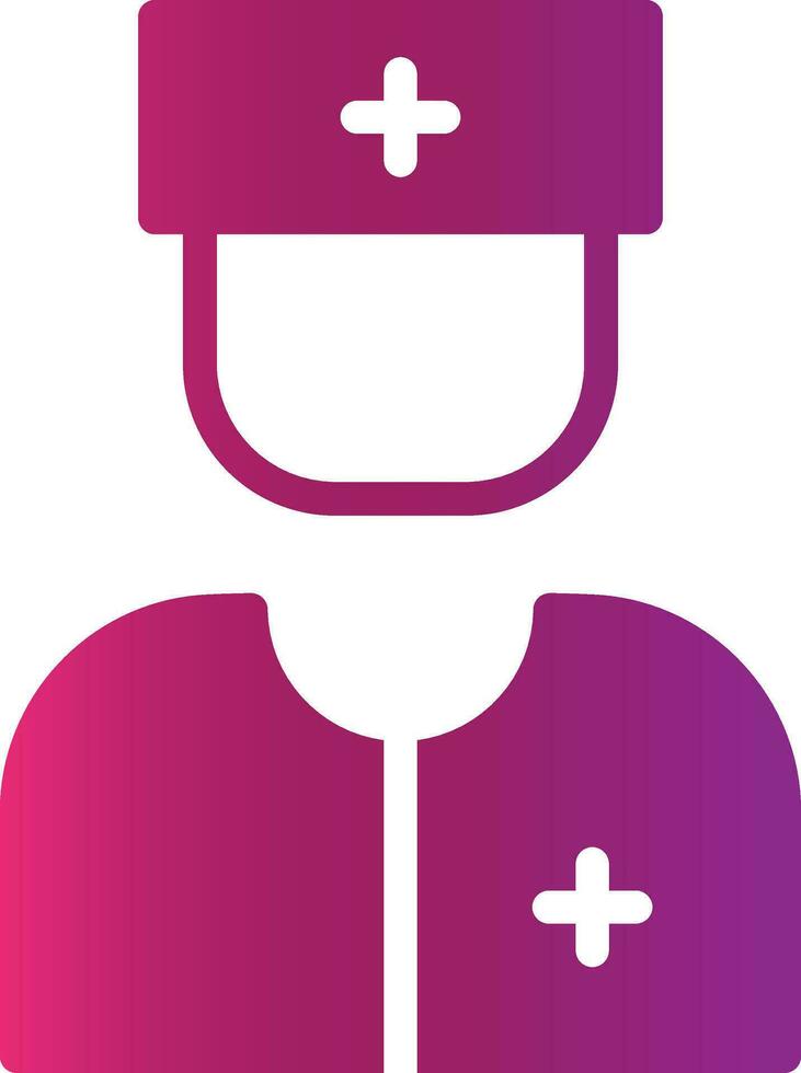 Nurse Creative Icon Design vector