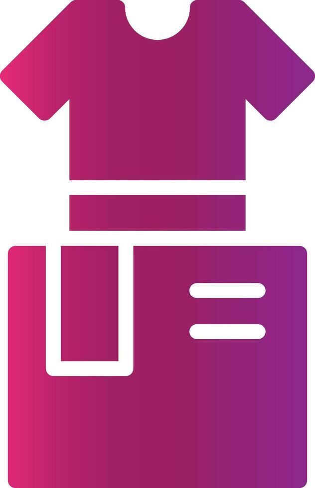 Clothes Box Creative Icon Design vector