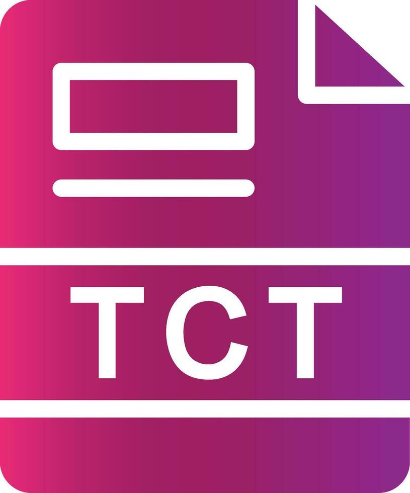 TCT Creative Icon Design vector