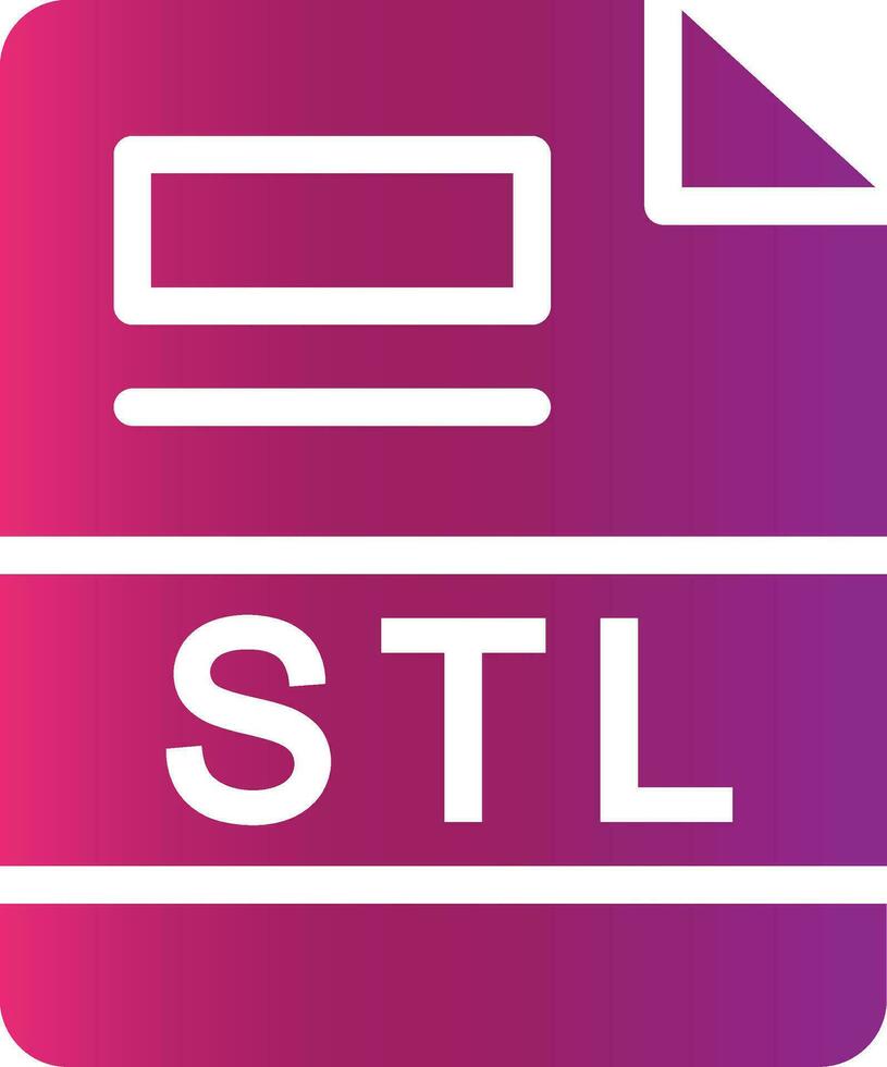 STL Creative Icon Design vector