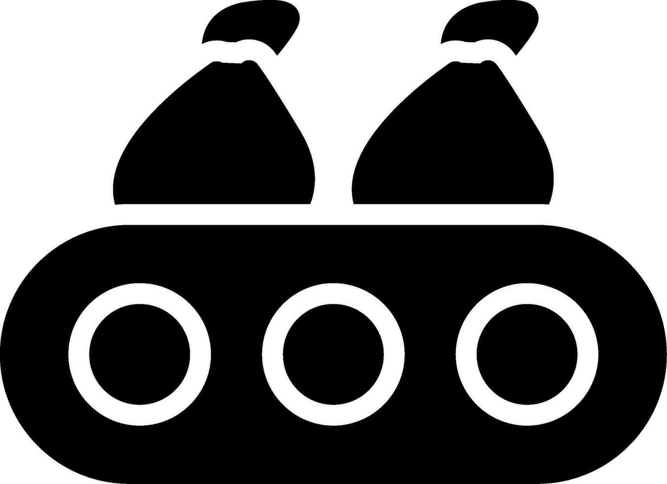 Conveyor Creative Icon Design vector