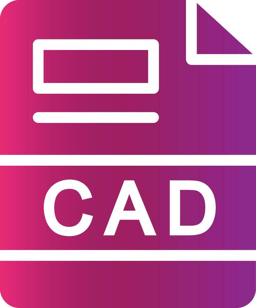 CAD Creative Icon Design vector
