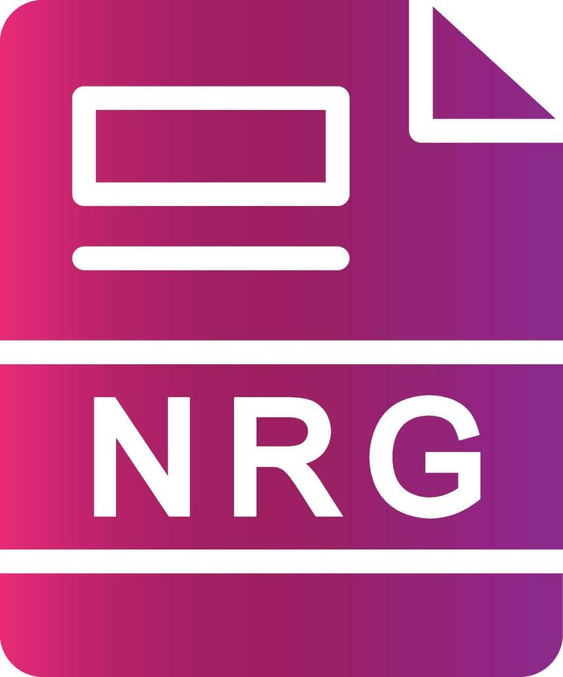 nrg creativo icono diseño vector