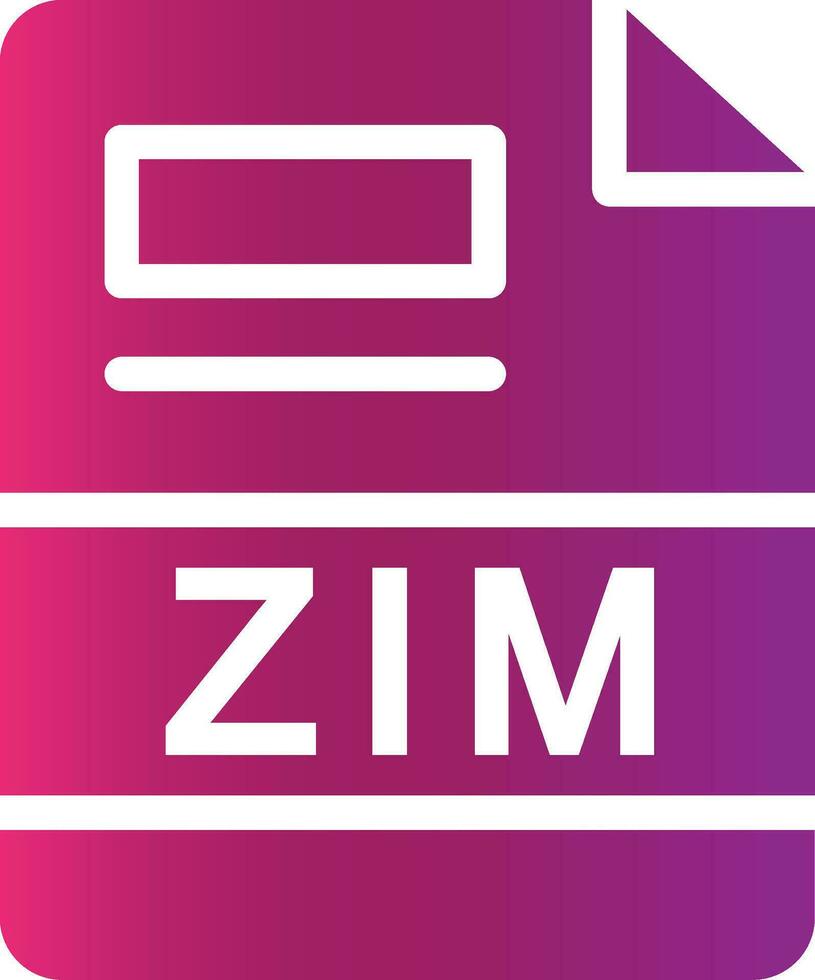 zim creativo icono diseño vector