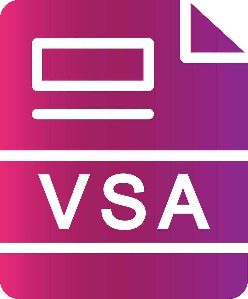 VSA Creative Icon Design vector