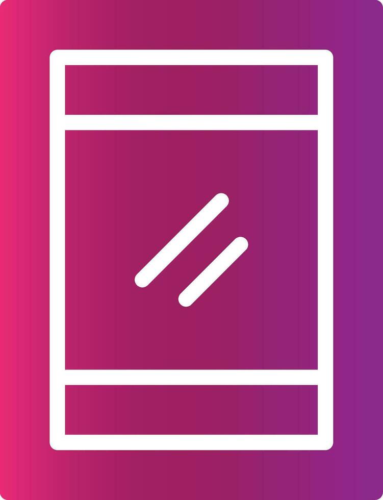 Glyph Gradient Design vector