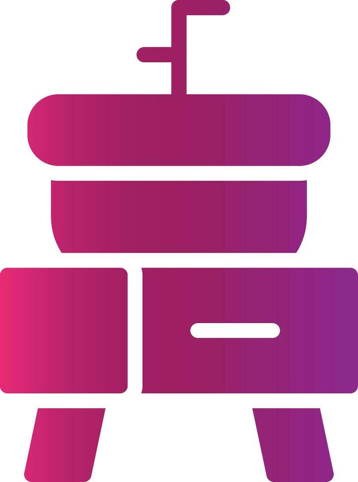 Glyph Gradient Design vector