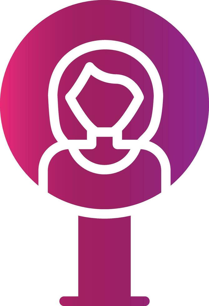 User Placeholder Creative Icon Design vector