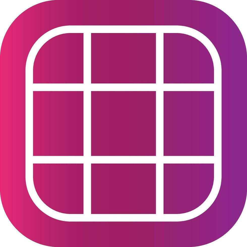 Grid Creative Icon Design vector